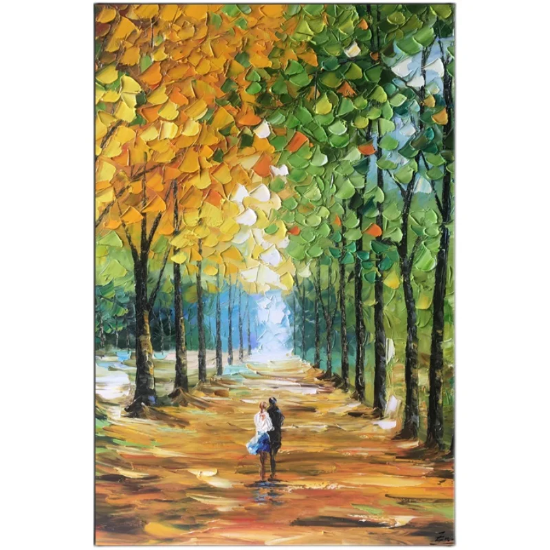 Hand-painted Oil Painting Living Room Porch Scenery Decorative Painting Modern Minimalist Abstract Hanging Painting
Hand-painted Oil Painting Living Room Porch Scenery Decorative Painting Modern Minimalist Abstract Hanging Painting