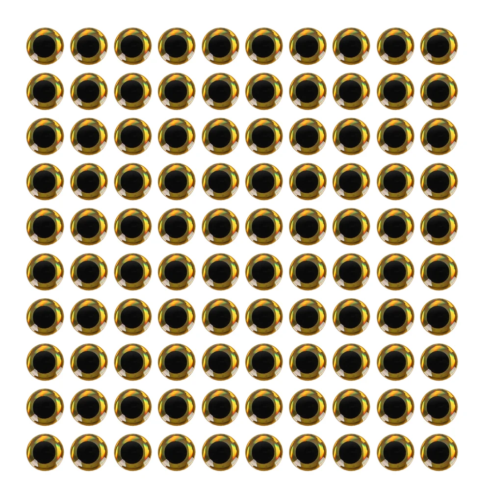 100Pcs Fishing Lure Eyes Fish Eye Stickers Fly Tying 3D Stickers Lure 13mm 14mm 15mm 16mm Fisheye Stickers Fishing Accessories
100Pcs Fishing Lure Eyes Fish Eye Stickers Fly Tying 3D Stickers Lure 13mm 14mm 15mm 16mm Fisheye Stickers Fishing Accessories