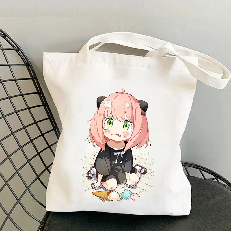 Anime Spy X Family Canvas Bag Handbag Cosplay Anya Yor Forger Print Shoulder Bags Shopping Bag Tote Bag Cosplay Accessories
Anime Spy X Family Canvas Bag Handbag Cosplay Anya Yor Forger Print Shoulder Bags Shopping Bag Tote Bag Cosplay Accessories