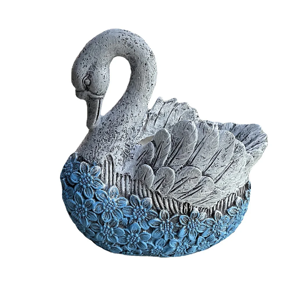 Pot Planter Flower Swan Pots Garden Decor Animal Air Floral Bonsai Resin Arrangement Vase Mini Vintage Containers Stand
Pot Planter Flower Swan Pots Garden Decor Animal Air Floral Bonsai Resin Arrangement Vase Mini Vintage Containers Stand