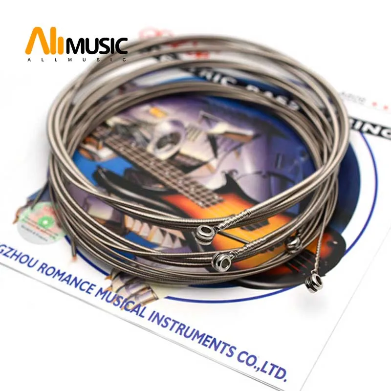 

Electric Bass String Alice 4-string Set (045-105) Steel Core Nickel Plated Alloy Wound - A606(4)-L encordoamento