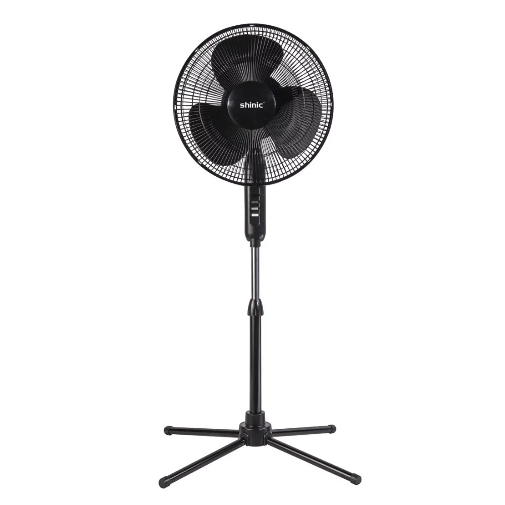 Shinic 16" 3-Speed Oscillating Pedestal Fan with Adjustable Height and Tilt,SP17-16ABK,Black Desk Fan Household Appliances
Shinic 16" 3-Speed Oscillating Pedestal Fan with Adjustable Height and Tilt,SP17-16ABK,Black Desk Fan Household Appliances