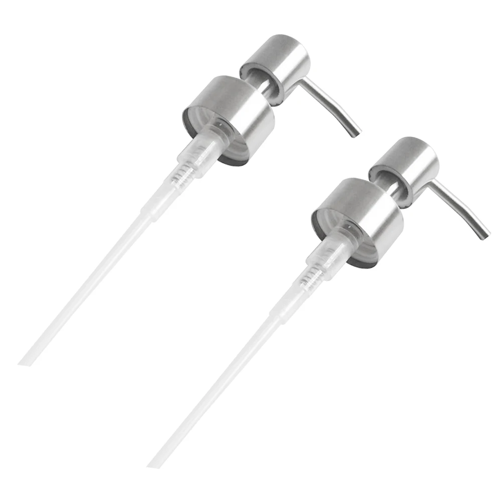 2pcs Replacement Liquid Soap Dispenser Press Universal Pump Stainless Steel Modern Tools Home Office 
2pcs Replacement Liquid Soap Dispenser Press Universal Pump Stainless Steel Modern Tools Home Office