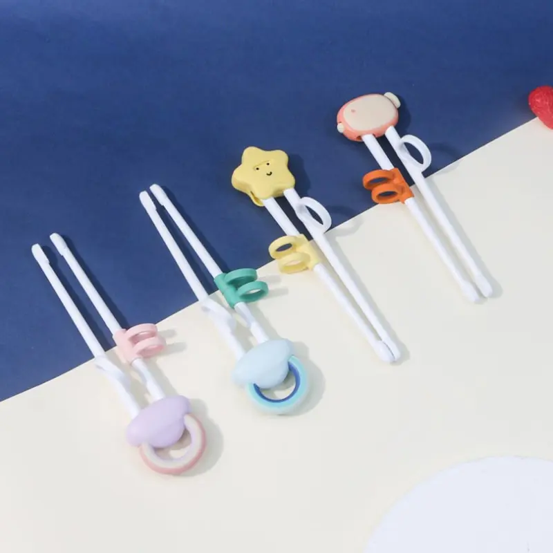 1 Pair Baby Learning Training Chopsticks Cartoon Beginner Chopstick Tableware Kids Eating Training Helper Kitchen Accessories
1 Pair Baby Learning Training Chopsticks Cartoon Beginner Chopstick Tableware Kids Eating Training Helper Kitchen Accessories