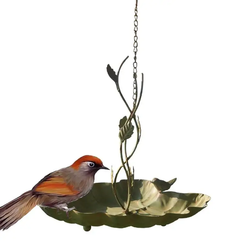 Bird Feeder Tray Metal Platform Hanging Waterer Metal Humming Bird Feeder Bird Baths Bird Bath Leaf Bowl For Outdoors Garden
Bird Feeder Tray Metal Platform Hanging Waterer Metal Humming Bird Feeder Bird Baths Bird Bath Leaf Bowl For Outdoors Garden