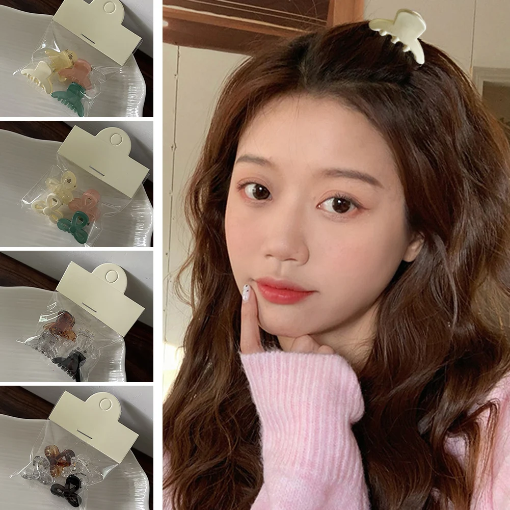 New Sweet Cute Mini Hair Claws Plastic Geometric Side Hair Clips Girls Small Hairpin Hair Styling Hairgrips Women Claws Headwear
New Sweet Cute Mini Hair Claws Plastic Geometric Side Hair Clips Girls Small Hairpin Hair Styling Hairgrips Women Claws Headwear