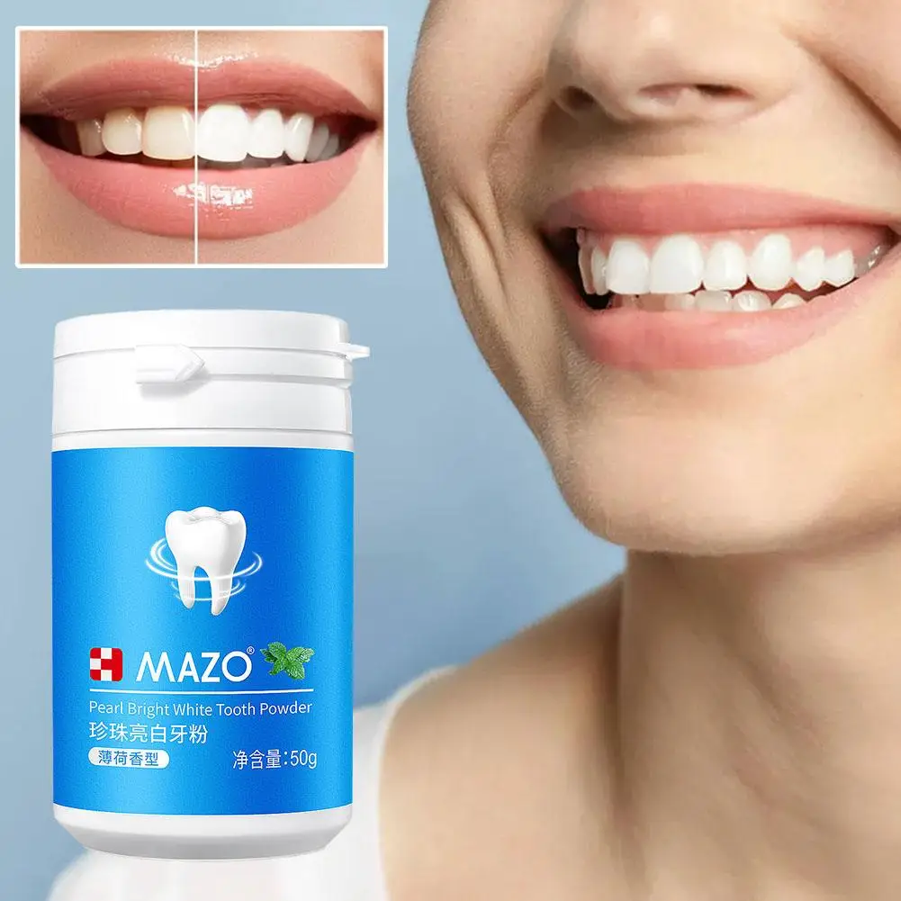 

Teeth Whitening Powder Oral Cleaning Plaque Smoke Stains Breath 50g Care Dental Tools Removal Smiles Fresh Yellow Instant T H6H3