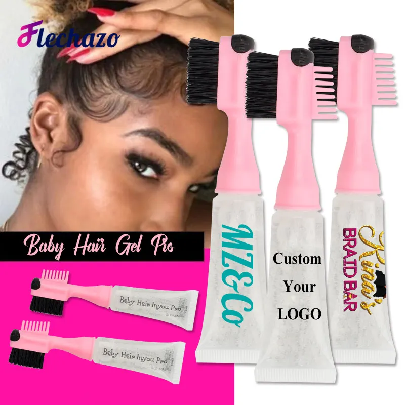 Flechazo Pro Baby Hair Edge Control Brush with Gel Dispenser LOGO Customized Edges Control Hair Brush Gel For Fashion Women Girl
Flechazo Pro Baby Hair Edge Control Brush with Gel Dispenser LOGO Customized Edges Control Hair Brush Gel For Fashion Women Girl