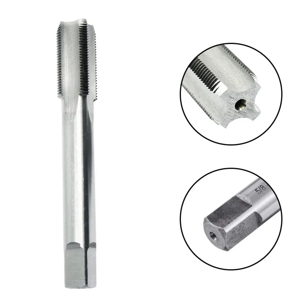 5/8-24 HSS Tap Left-Hand Thread Suitable For Making Male And Female Threads Cutting Sharp Taper Pipe For Maintenance
5/8-24 HSS Tap Left-Hand Thread Suitable For Making Male And Female Threads Cutting Sharp Taper Pipe For Maintenance