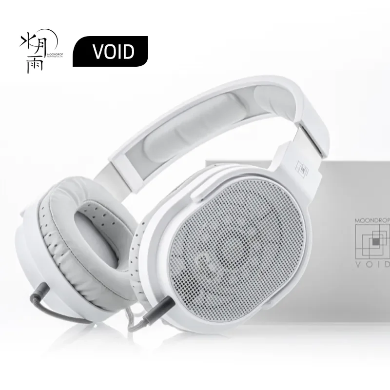 MoonDrop VOID Headphone 50mm High-Performance Dynamic Driver Open-Back Monitor Headset 3.5mm Single-ended Plug
MoonDrop VOID Headphone 50mm High-Performance Dynamic Driver Open-Back Monitor Headset 3.5mm Single-ended Plug