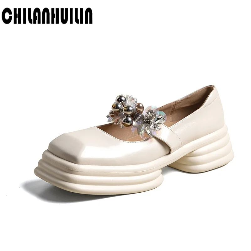 new spring shoes women classic pumps spring summer black nude genuine leather mary jane heels fashion bling platform shoes woman
new spring shoes women classic pumps spring summer black nude genuine leather mary jane heels fashion bling platform shoes woman
