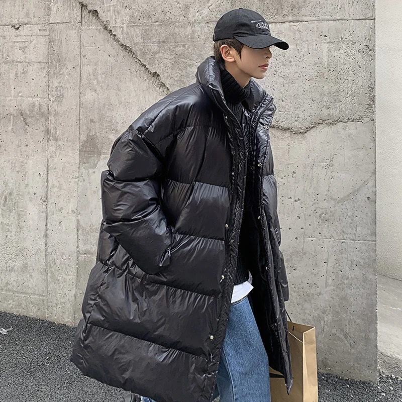 Winter Oversized Down Jacket Men Warm Fashion Casual Long Coat Men Streetwear Korean Loose Thick Jacket Mens Parker Overcoat
Winter Oversized Down Jacket Men Warm Fashion Casual Long Coat Men Streetwear Korean Loose Thick Jacket Mens Parker Overcoat