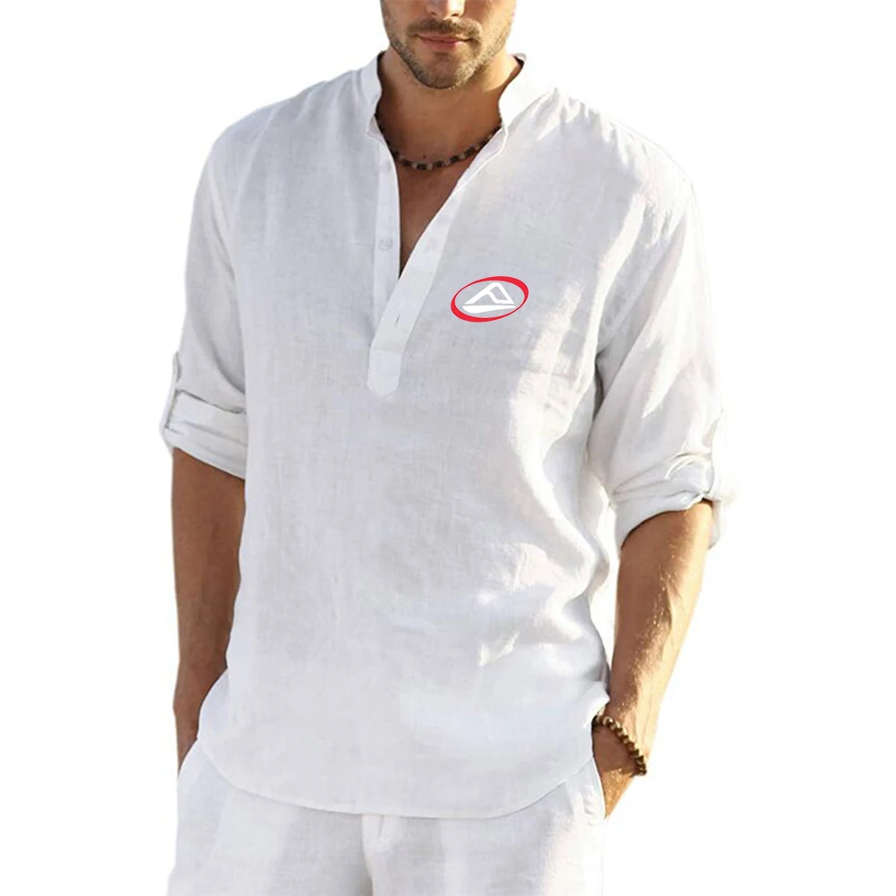 Reef Spring/Summer 2023 New Men's Fashion Flax Long Sleeve Solid Color Loose Joker Casual T-shirt
Reef Spring/Summer 2023 New Men's Fashion Flax Long Sleeve Solid Color Loose Joker Casual T-shirt