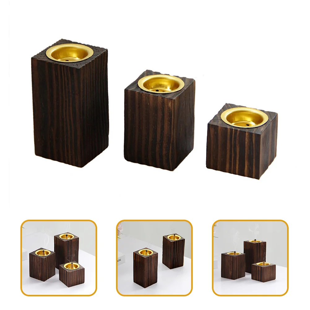 3Pcs Decorative Incense Cone Burner Office Home Incense Burner Wooden Incense Cone Holder
3Pcs Decorative Incense Cone Burner Office Home Incense Burner Wooden Incense Cone Holder