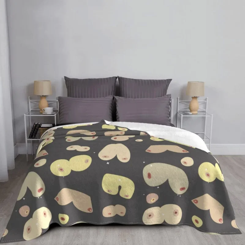 Boobs Cartoon Flannel Spring Autumn Breast Without A Bra Portable Lightweight Throw Blanket For Home Office Bedspread
Boobs Cartoon Flannel Spring Autumn Breast Without A Bra Portable Lightweight Throw Blanket For Home Office Bedspread