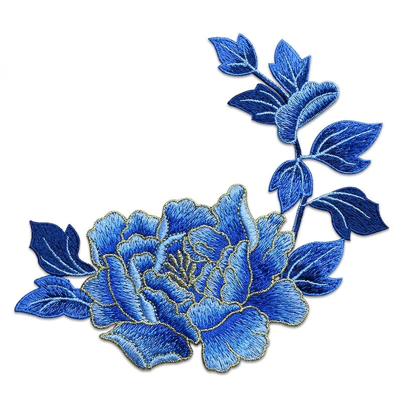 Golden Border Peony Flower Sew on Patches Embroidered Thermo Transfer for Clothes Stickers Letter Washable DIY T-shirt
Golden Border Peony Flower Sew on Patches Embroidered Thermo Transfer for Clothes Stickers Letter Washable DIY T-shirt