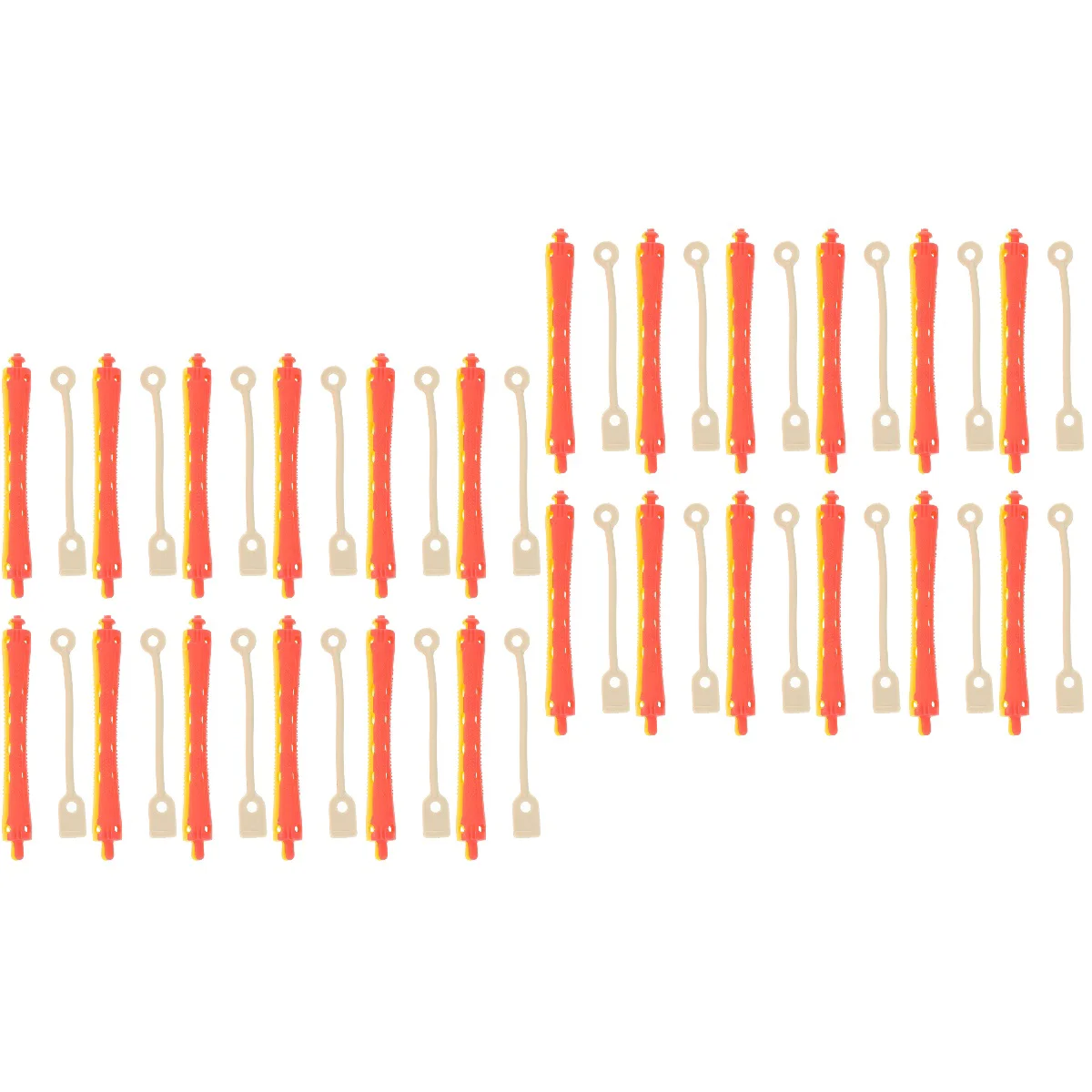 48 Pcs Hollow Roll Rubber Band Hair Rods Perm Kit Short Curling Tools Spiral Rollers Styling
48 Pcs Hollow Roll Rubber Band Hair Rods Perm Kit Short Curling Tools Spiral Rollers Styling