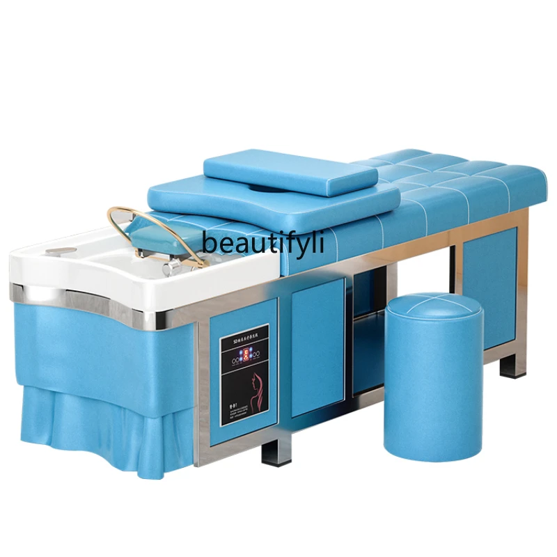 Shampoo Chair Water Circulation Fumigation Head Therapy Bed Barber Shop Hair Salon Beauty Salon Special
Shampoo Chair Water Circulation Fumigation Head Therapy Bed Barber Shop Hair Salon Beauty Salon Special
