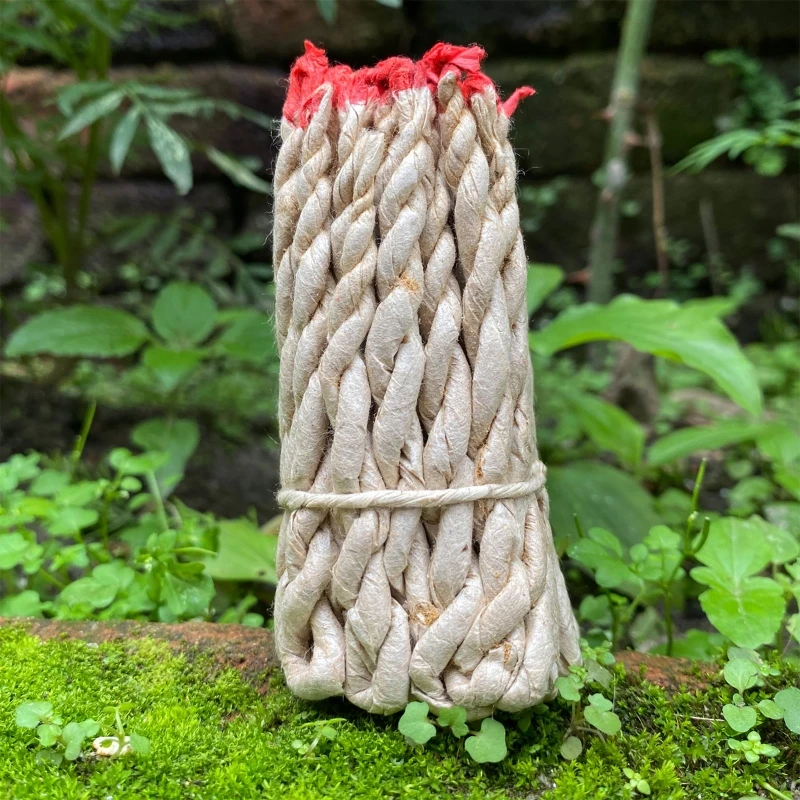 40 Pcs/Set Homemade White Incense Set Creative Sage Smudge Rope Soothes Nerves Contribute to Positive Thinking M68E
40 Pcs/Set Homemade White Incense Set Creative Sage Smudge Rope Soothes Nerves Contribute to Positive Thinking M68E