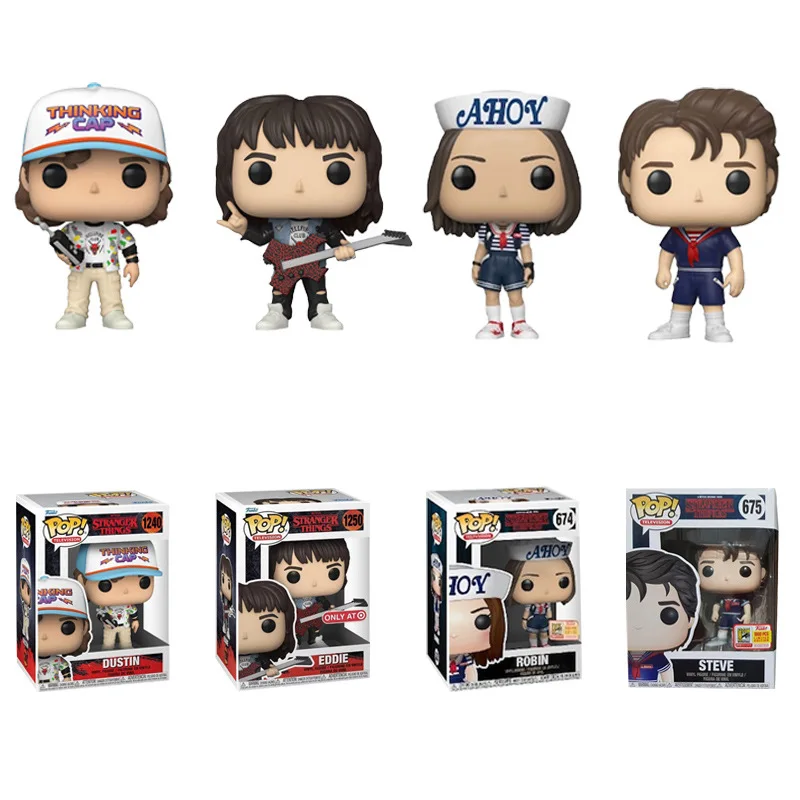 Экшн-фигурка Робина Стива FUNKOPOP, Виниловая фигурка для телевизора «очень странная вещь», 674, 675
Экшн-фигурка Робина Стива FUNKOPOP, Виниловая фигурка для телевизора «очень странная вещь», 674, 675