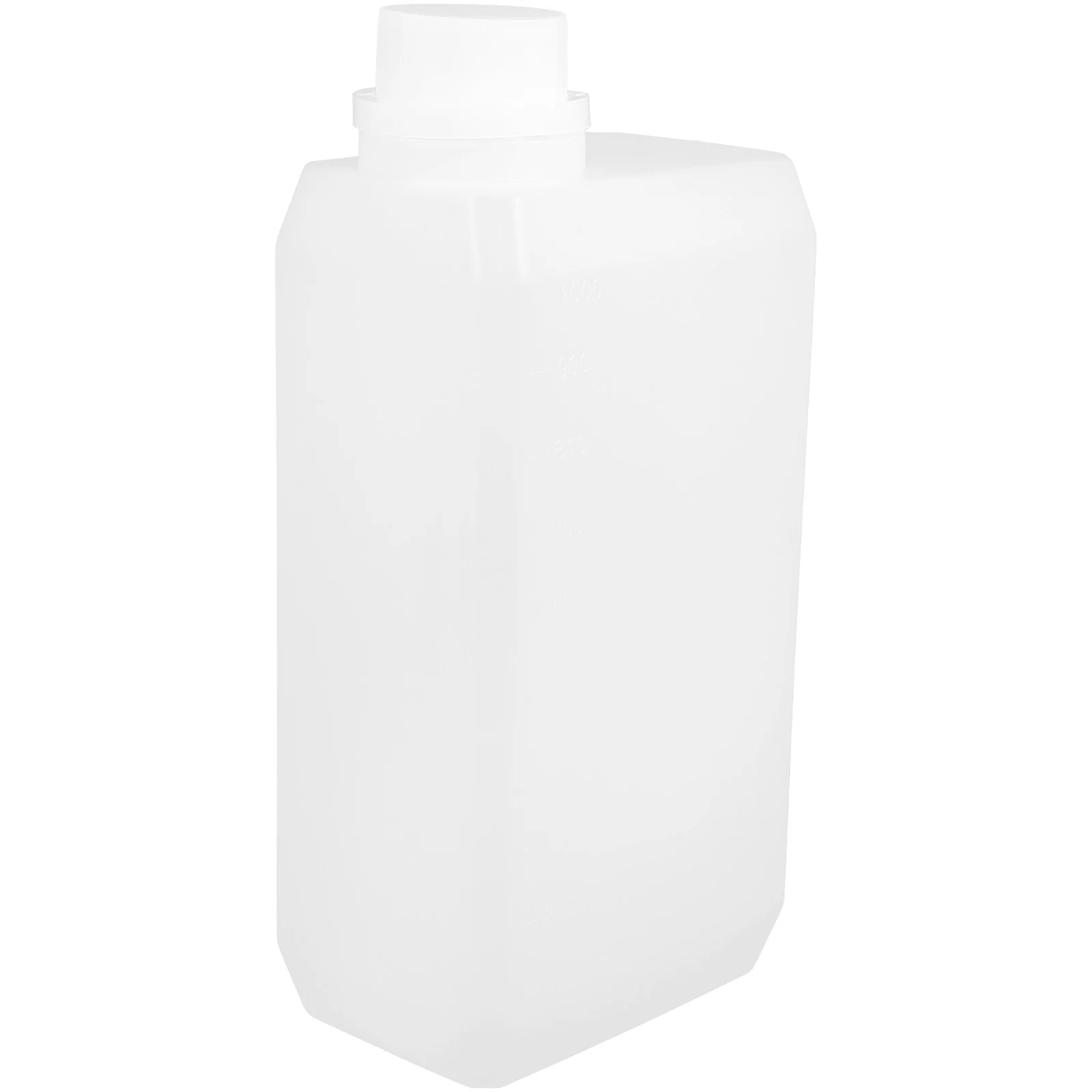 

Hdpe Side Bottle Plastic Jug Storage Containers Bottles Lid Water Oil Caps Reusable Juice 1 Liter