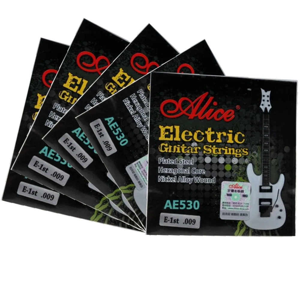 5 Pcs Single Guitar Strings Electric Guitar Top E Plain Steel Gauges .009 010 Super Light Wound Full Set Hexagonal Core
5 Pcs Single Guitar Strings Electric Guitar Top E Plain Steel Gauges .009 010 Super Light Wound Full Set Hexagonal Core