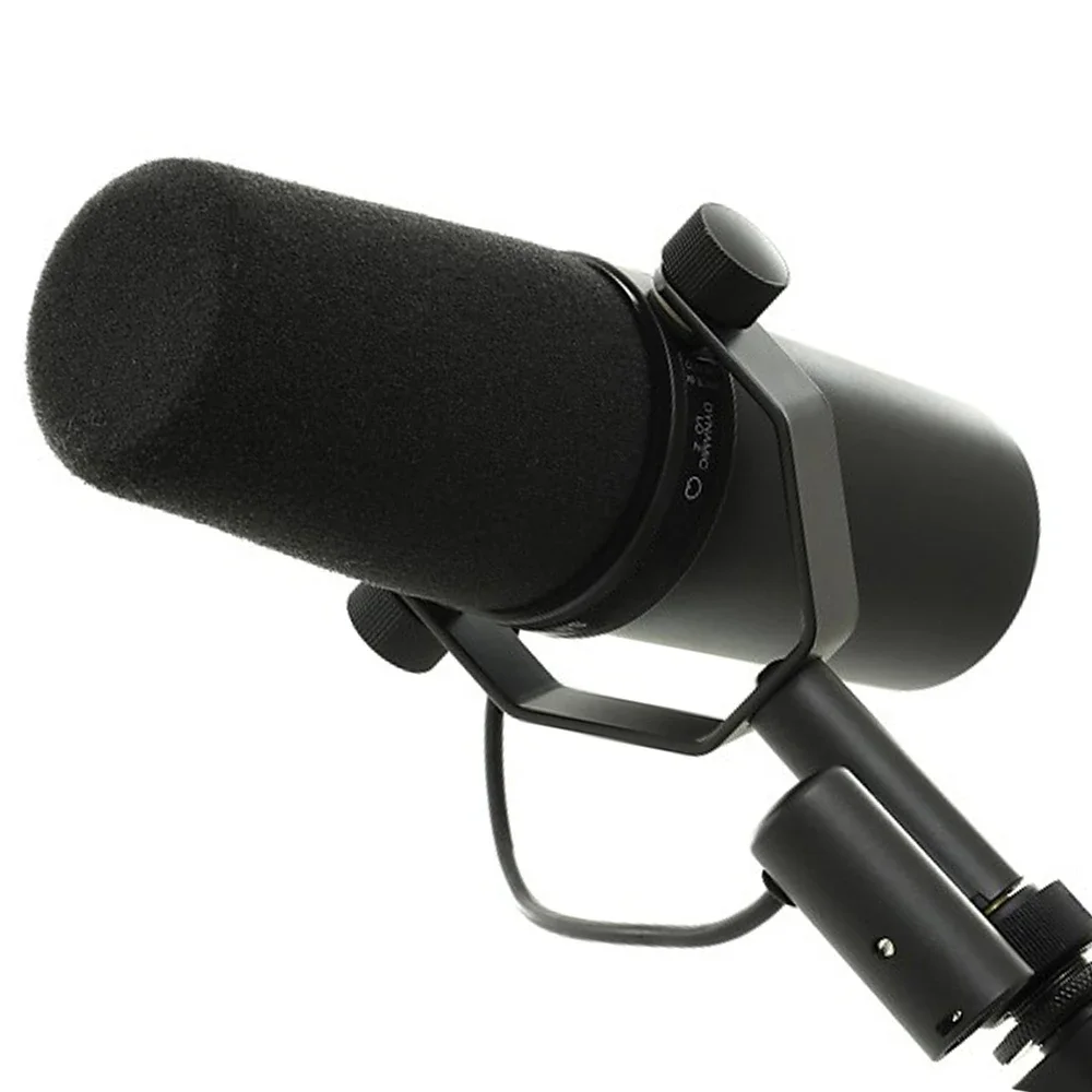 SM7B Professional Vocal Dynamic Microphone for Studio Recording Broadcasting Podcasting Streaming with Wide Range Frequency
SM7B Professional Vocal Dynamic Microphone for Studio Recording Broadcasting Podcasting Streaming with Wide Range Frequency