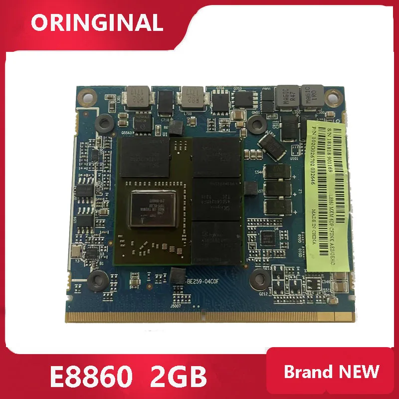 Original E8860 E 8860 216-0846077 All In One Machine Embedded Video Graphics VGA Card MXM 3.0 Type
Original E8860 E 8860 216-0846077 All In One Machine Embedded Video Graphics VGA Card MXM 3.0 Type