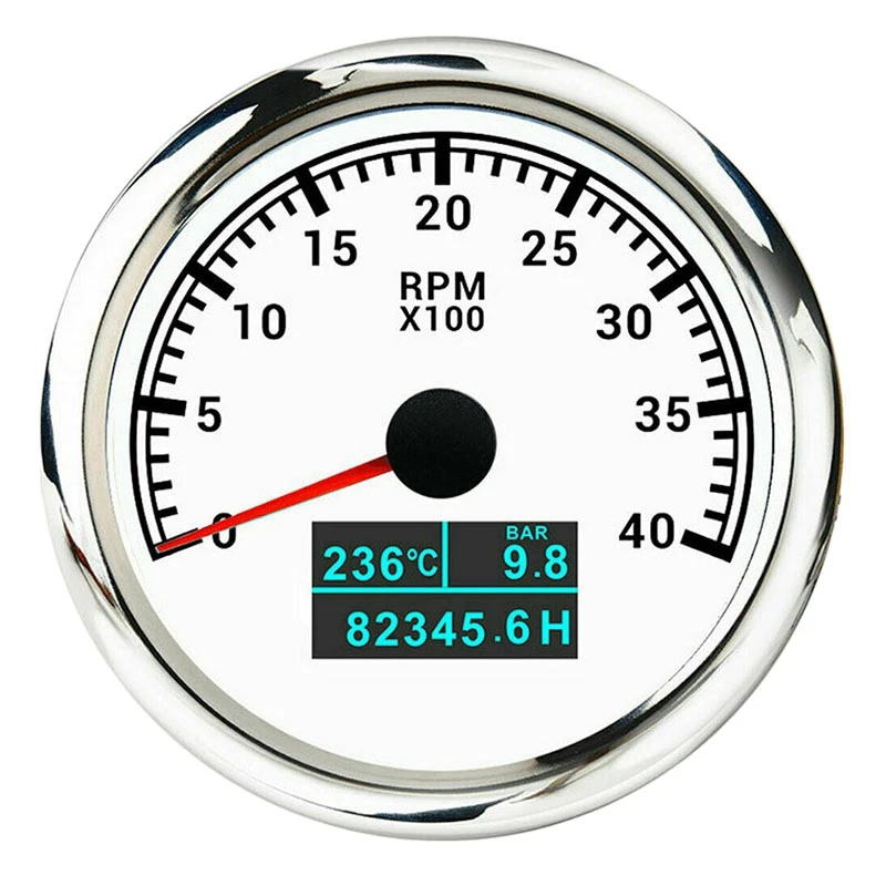 85MM 3-In-1 Multi-Function Tachometer Pressure Gauge Tachometer Water Temperature For Cars And Boats
85MM 3-In-1 Multi-Function Tachometer Pressure Gauge Tachometer Water Temperature For Cars And Boats