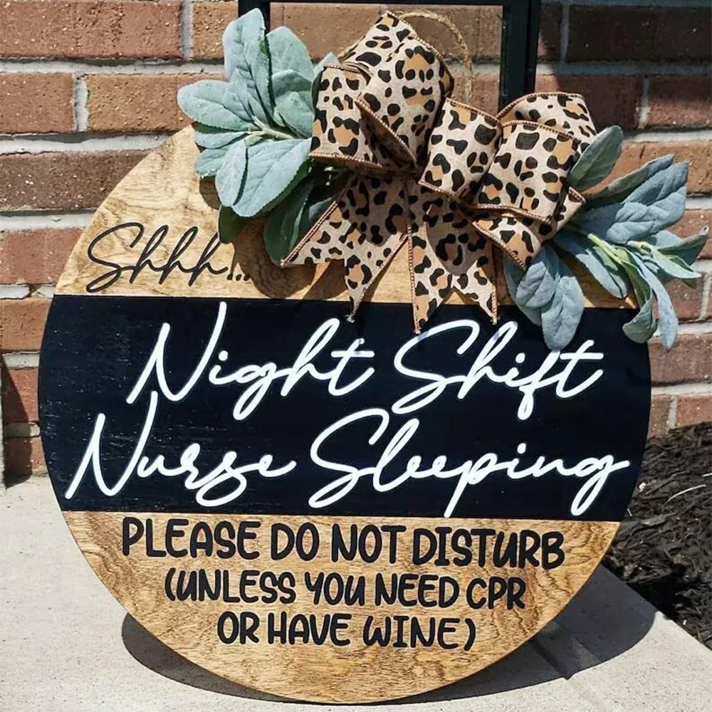 Wooden Night Nurse Welcome Sign Wooden Hanging Sign Ornament Door Hanger Home Decoration Perfect For Housewarming Gifts
Wooden Night Nurse Welcome Sign Wooden Hanging Sign Ornament Door Hanger Home Decoration Perfect For Housewarming Gifts