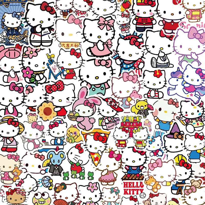 50/100 Pcs Cute Sanrio Stickers Hello Kitty Stickers Cute Sticker Pack Toys for Girls Notebook Laptop Skin Kawaii Stickers Toy
50/100 Pcs Cute Sanrio Stickers Hello Kitty Stickers Cute Sticker Pack Toys for Girls Notebook Laptop Skin Kawaii Stickers Toy