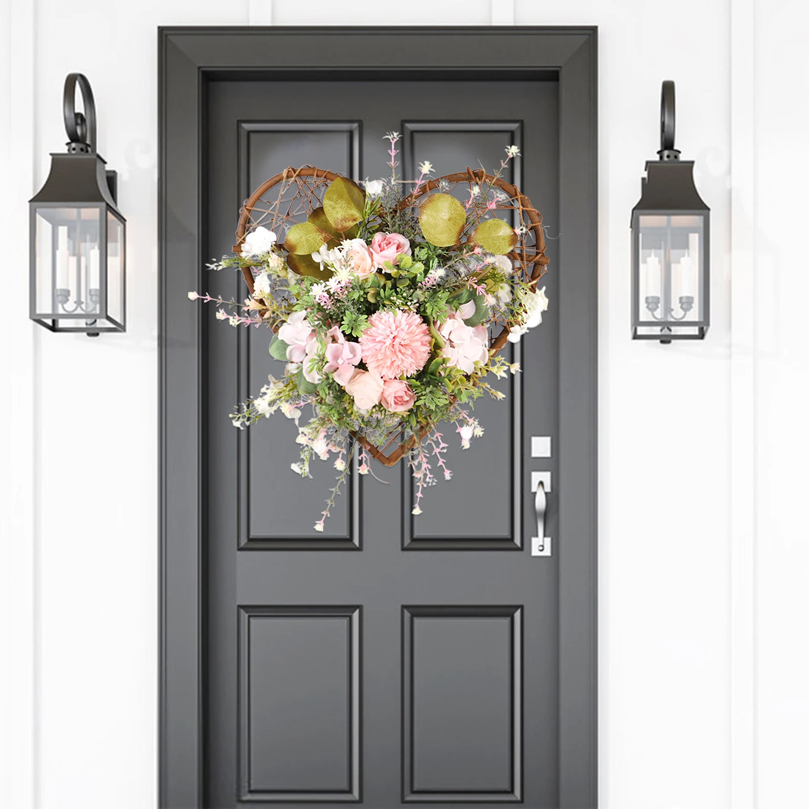 Artificial Flowers Wreath Flowers Pink Silk Flowers Garland Artificial Flowers Eucalyptus Garland Wreaths For Decorating Door
Artificial Flowers Wreath Flowers Pink Silk Flowers Garland Artificial Flowers Eucalyptus Garland Wreaths For Decorating Door