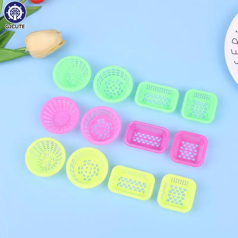4Pcs Dollhouse Miniature Storage Basket Washing Vegetables Fruit Baskets Food Storage Basket Doll House Decoration Accessories
4Pcs Dollhouse Miniature Storage Basket Washing Vegetables Fruit Baskets Food Storage Basket Doll House Decoration Accessories