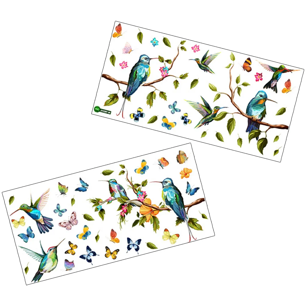 1 Set Hummingbird Tree Branch Window Decal Static Spring Bird Butterflies Window Cling
1 Set Hummingbird Tree Branch Window Decal Static Spring Bird Butterflies Window Cling