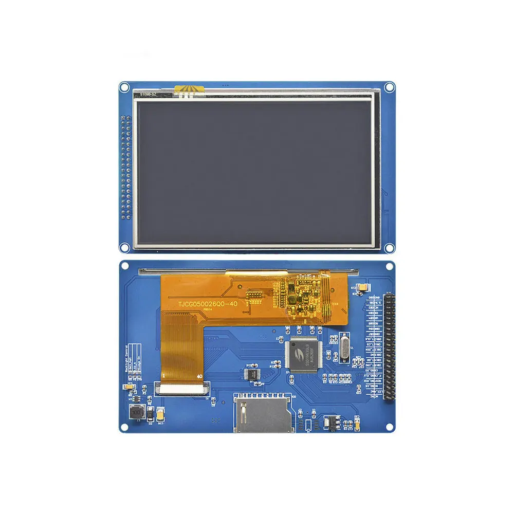 7" 7.0" Inch TFT LCD Display 800x480 SSD1963 Touch Panel Screen PWM LED Backlight Controller Module For 51/AVR/STM32
7" 7.0" Inch TFT LCD Display 800x480 SSD1963 Touch Panel Screen PWM LED Backlight Controller Module For 51/AVR/STM32