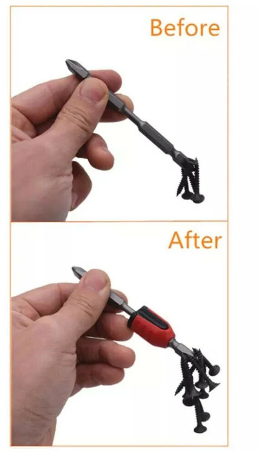 Durable New Practical Magnetic Ring holders ABS + metal Anti-slip 3pc 3pcs 6.35mm For Drill Bit For Screwdriver
Durable New Practical Magnetic Ring holders ABS + metal Anti-slip 3pc 3pcs 6.35mm For Drill Bit For Screwdriver