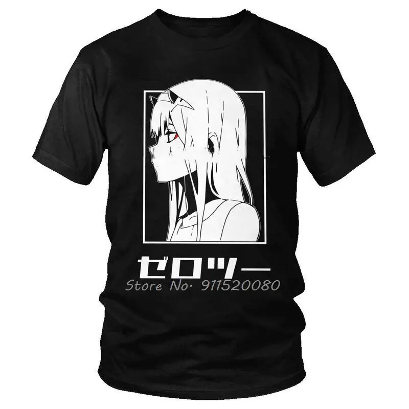 Anime Manga Zero Two T Shirts Men Cotton T-shirts Darling In The Franxx Tees Top Graphic Tshirts Gift Streetwear Harajuku
Anime Manga Zero Two T Shirts Men Cotton T-shirts Darling In The Franxx Tees Top Graphic Tshirts Gift Streetwear Harajuku