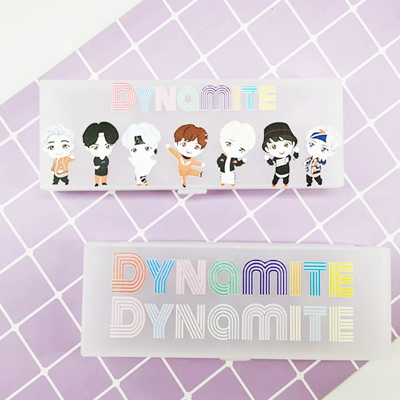 KPOP Bulletproof boy new album dynamite same stationery case pencil case pencil case
KPOP Bulletproof boy new album dynamite same stationery case pencil case pencil case
