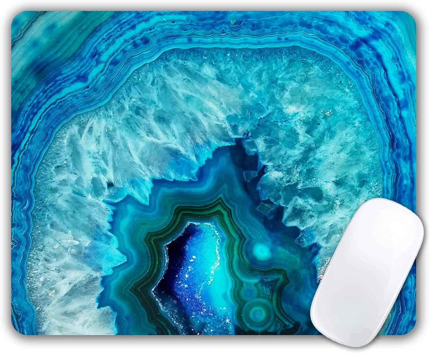 Agate Marble Personalized Design Office Mousepad for Desk Washable Lycra Cloth PC Laptop Computer Mouse Pad Non-Slip Rubber Base
Agate Marble Personalized Design Office Mousepad for Desk Washable Lycra Cloth PC Laptop Computer Mouse Pad Non-Slip Rubber Base