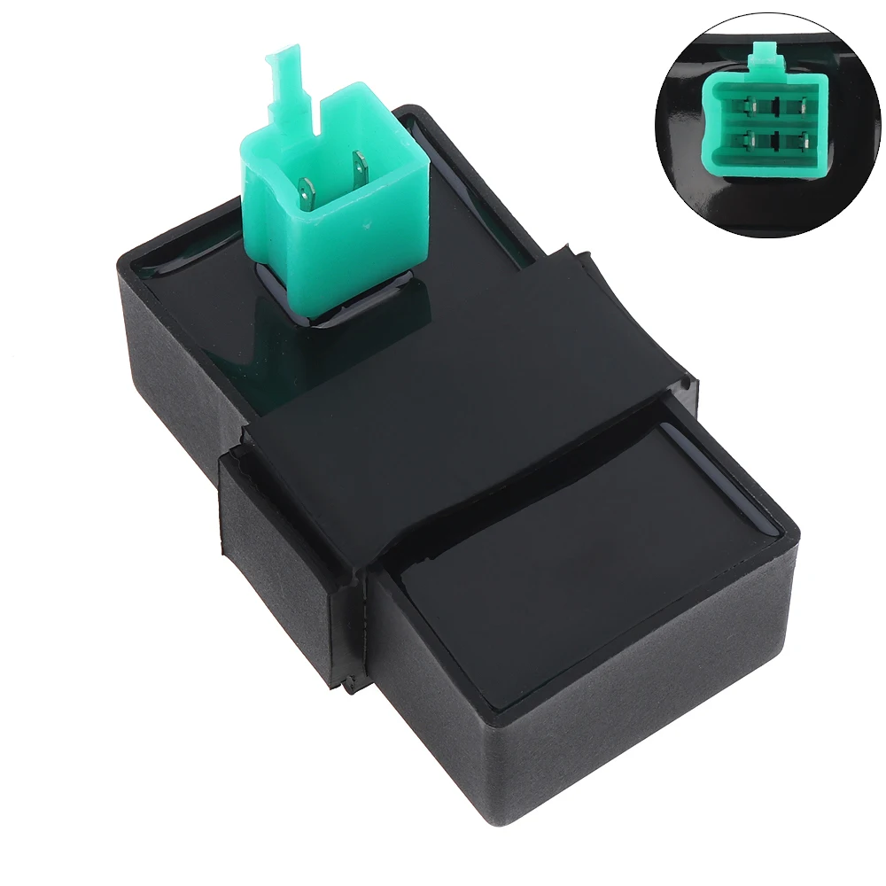 1pc 4 Pin DC Durable Igniter Universal Igniter Quad Fit for Off-Road Vehicle Curved Beam Truck Motorcycle /90CC /100CC/110CC 
1pc 4 Pin DC Durable Igniter Universal Igniter Quad Fit for Off-Road Vehicle Curved Beam Truck Motorcycle /90CC /100CC/110CC