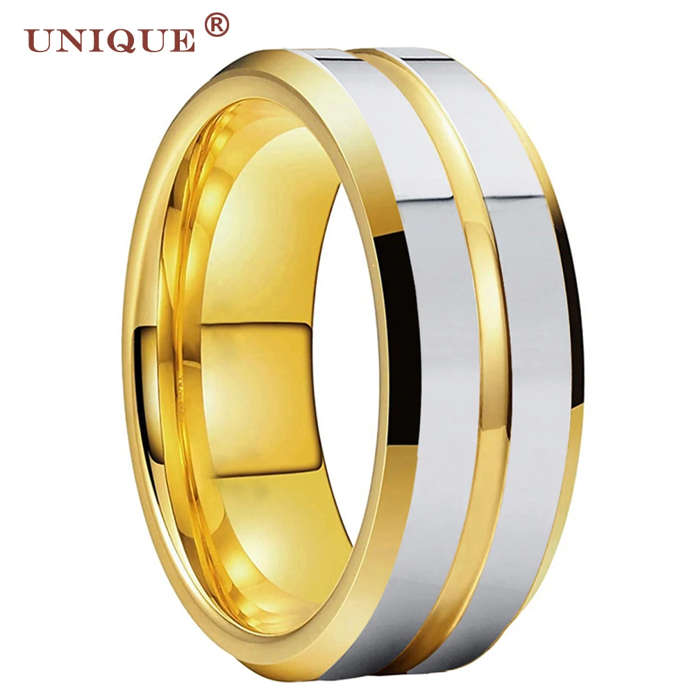 Unique Jewel 6/8mm Fashion Mens Womens Wedding Band Polished Engagement Tungsten Steel Jewelry Comfort Fit
Unique Jewel 6/8mm Fashion Mens Womens Wedding Band Polished Engagement Tungsten Steel Jewelry Comfort Fit