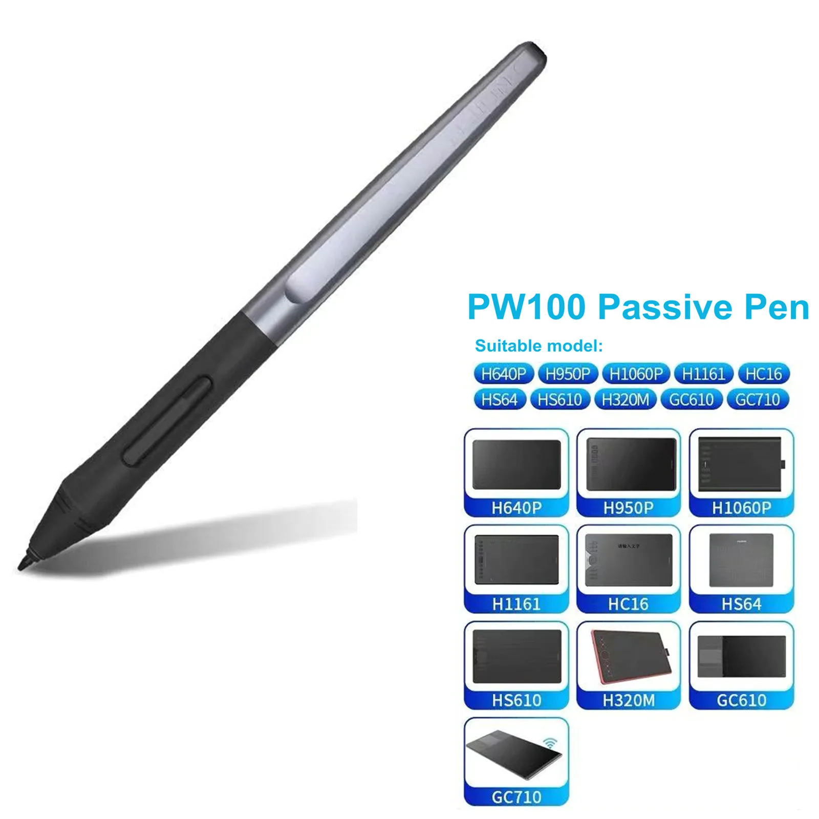 Huion Tablet PW100 Digital Pen Electromagnetic Pen H640 950P HC16 GC610 710 Tablet Accessories Dedicated Passive Pen
Huion Tablet PW100 Digital Pen Electromagnetic Pen H640 950P HC16 GC610 710 Tablet Accessories Dedicated Passive Pen
