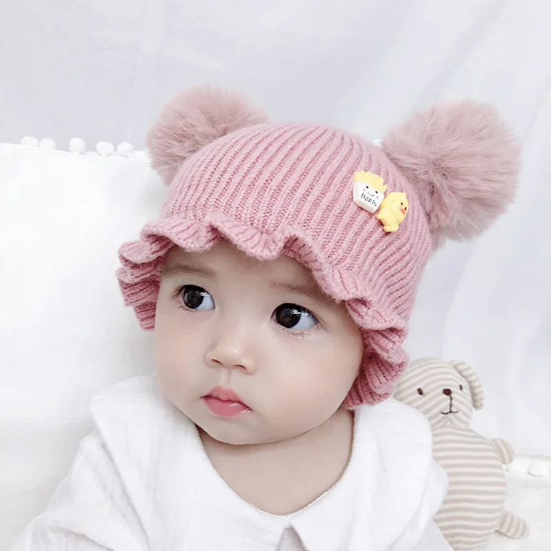 Winter Warm Children Knitted Hat Toddler Kids Baby Wool Hat Knit Beanie Cap Windpro Of Big Pompom Boys Girls Hat Bonnet Enfant
Winter Warm Children Knitted Hat Toddler Kids Baby Wool Hat Knit Beanie Cap Windpro Of Big Pompom Boys Girls Hat Bonnet Enfant