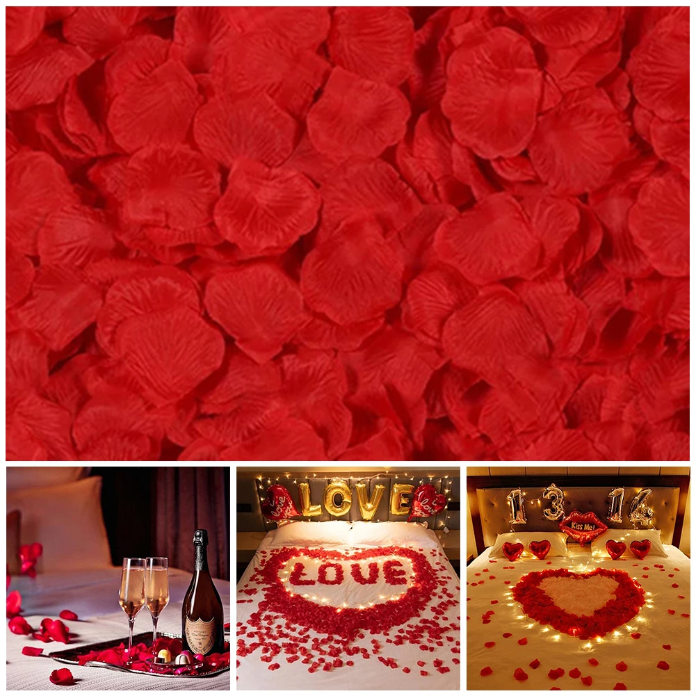 1000PCS Simulation Rose Petals Wedding Artificial Silk Rose Petal Proposal Wedding Scatters Flower Party Wedding-Room Decoration
1000PCS Simulation Rose Petals Wedding Artificial Silk Rose Petal Proposal Wedding Scatters Flower Party Wedding-Room Decoration