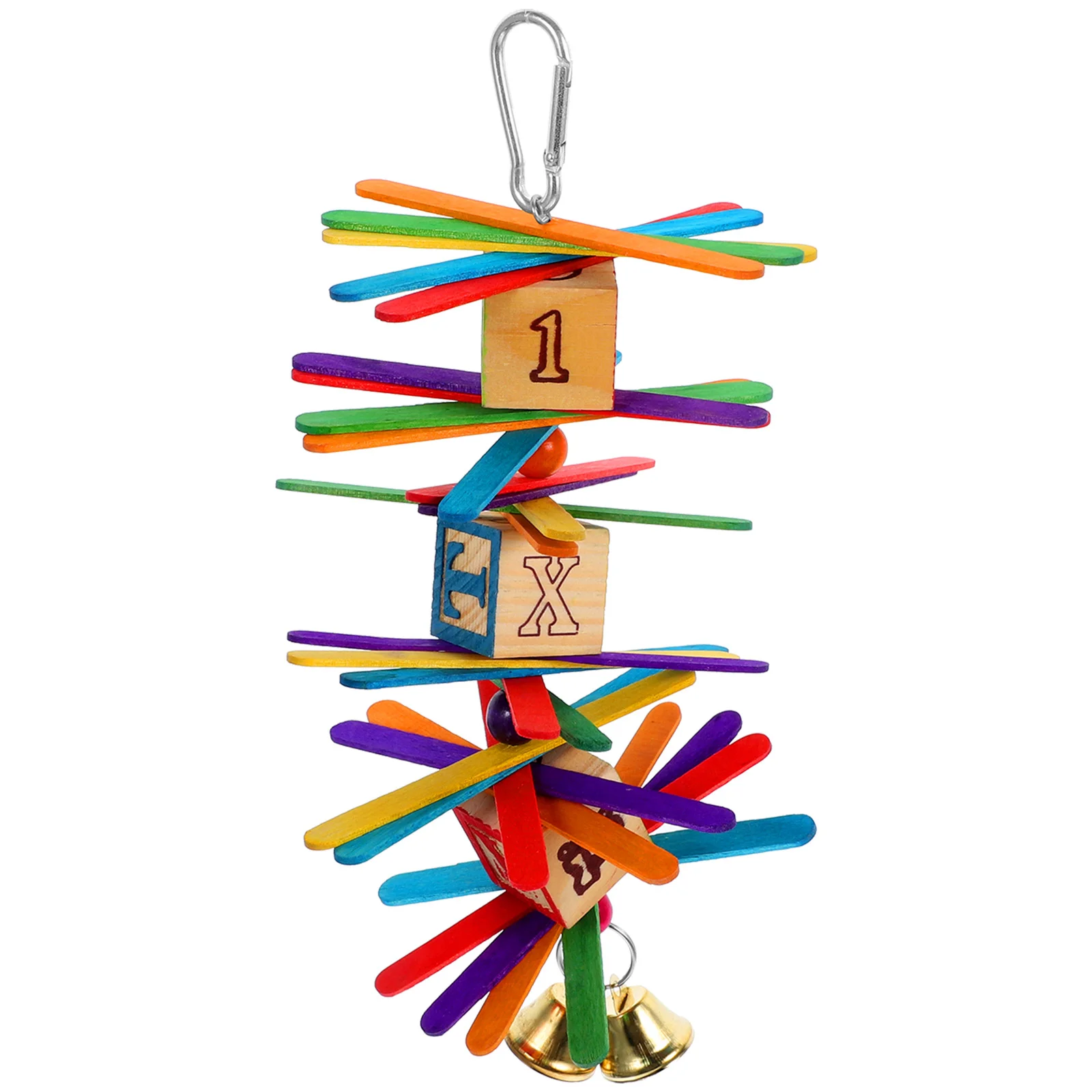 Wear-resistant Mild Interesting Lasting Parakeet Cage Toy Birdcage Cockatiel Toy Parrot Chewing Plaything for Birdcage Decor
Wear-resistant Mild Interesting Lasting Parakeet Cage Toy Birdcage Cockatiel Toy Parrot Chewing Plaything for Birdcage Decor