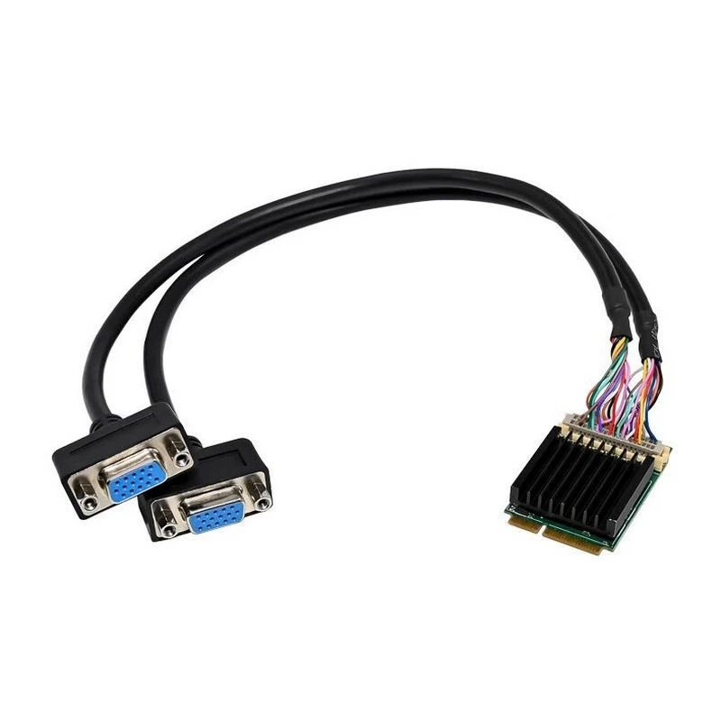 Портативная мультимедийная видеокарта PCIE на два порта VGA с встроенным изображением SM750
Портативная мультимедийная видеокарта PCIE на два порта VGA с встроенным изображением SM750