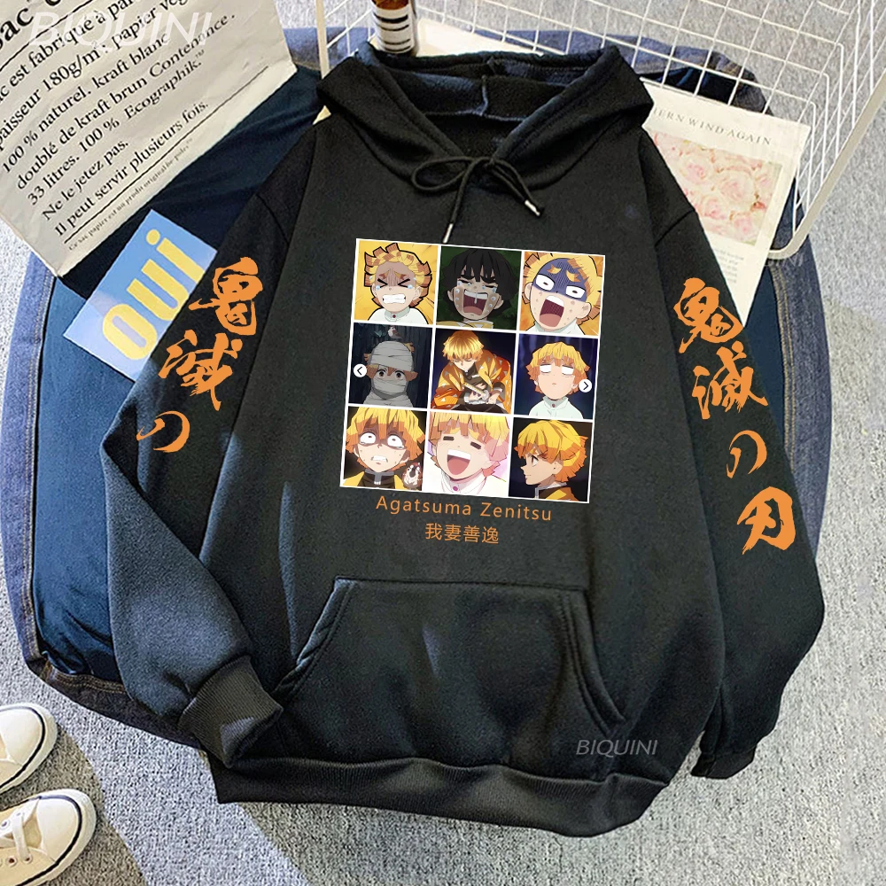 Demon Slayer Hoodie Oversized Zenitsu Agatsuma Anime Cosplay Euro Size Black Sweatshirt Tracksuit Man Fleece Japanese Streetwear
Demon Slayer Hoodie Oversized Zenitsu Agatsuma Anime Cosplay Euro Size Black Sweatshirt Tracksuit Man Fleece Japanese Streetwear
