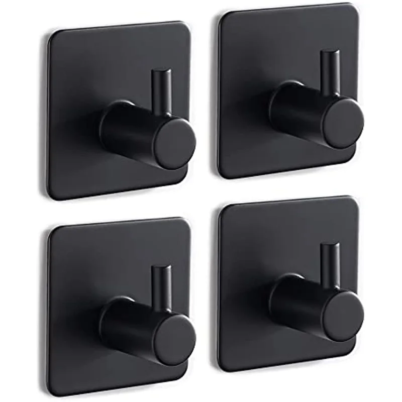 Black Robe Hook Wall Hook for Door Hanging Keys Handbag Clothes Hanger Bathroom Clothes Coat Towel Holder Storage Accessories
Black Robe Hook Wall Hook for Door Hanging Keys Handbag Clothes Hanger Bathroom Clothes Coat Towel Holder Storage Accessories