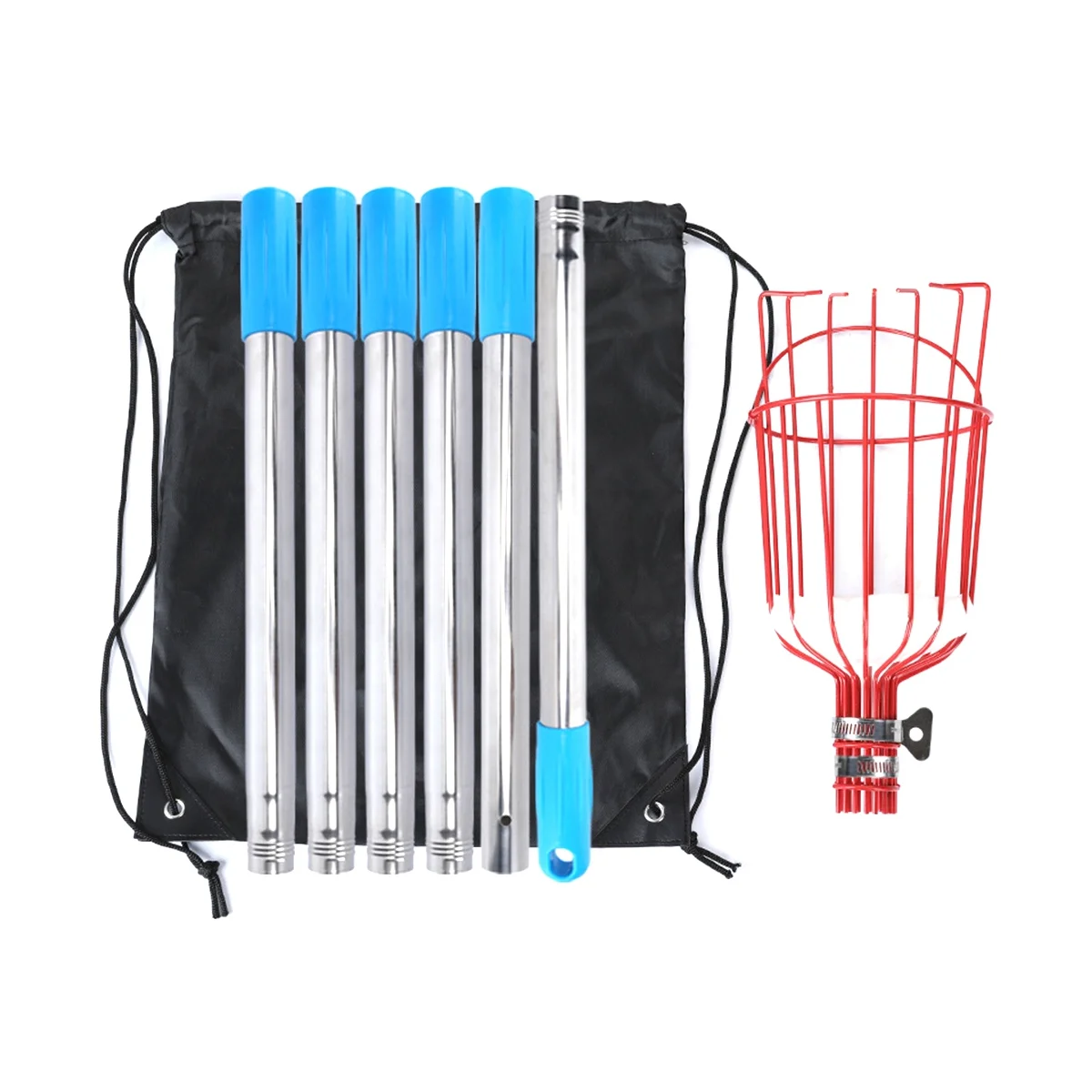Picker Tool with Basket 8Ft Adjustable Picker Tool with Basket,with Catcher for Picking Trees
Picker Tool with Basket 8Ft Adjustable Picker Tool with Basket,with Catcher for Picking Trees