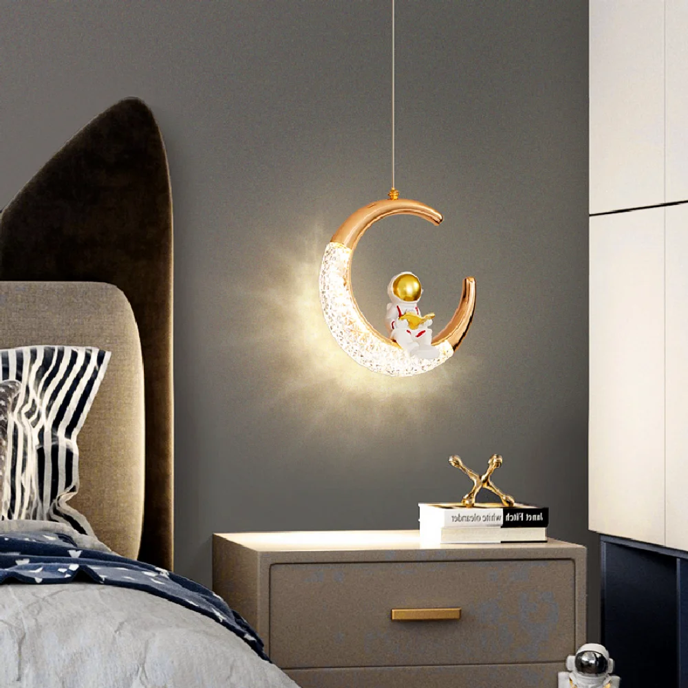 Spaceman dining room bedroom Pendant lights indoor lighting Ceiling bedside lamp hanging light fixture decorative luminaires
Spaceman dining room bedroom Pendant lights indoor lighting Ceiling bedside lamp hanging light fixture decorative luminaires